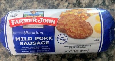 Mild Pork Sausage, Mild