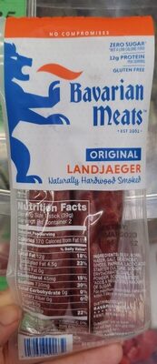 Original Naturally Hardwood Smoked Landjaeger, Original
