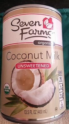 Unsweetened Coconut Milk, Unsweetened