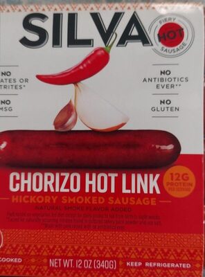 Chorizo Hot Link Hickory Smoked Sausage, Chorizo Hot Link