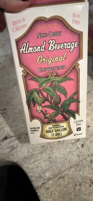 Almond Beverage, Original
