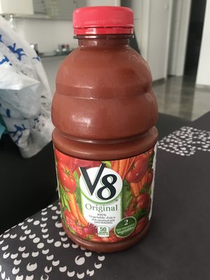 V8 Original 100% Vegetable Juice, 32 fl oz Bottle