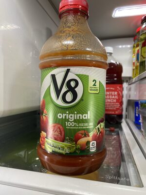 V8 Original 100% Vegetable Juice, 46 fl oz Bottle
