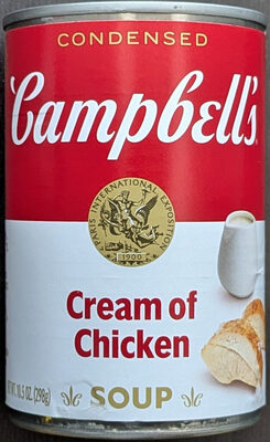 Campbell's Condensed Cream of Chicken Soup, 10.5 oz Can