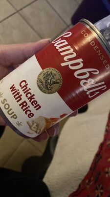 Campbell's Condensed Chicken and Rice Soup, 10.5 oz Can