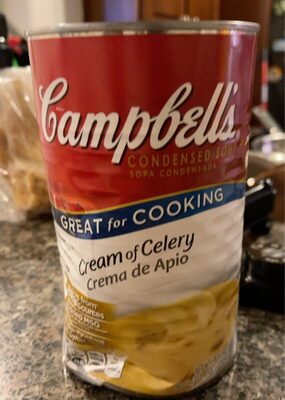 Campbell's Condensed Cream of Celery Soup, 50 Ounce Cans, 12-Pack