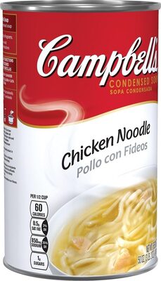 Campbell's Condensed Chicken Noodle Soup, 50 Ounce Cans, 12-Pack