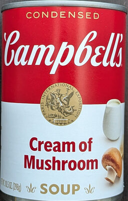 Campbell's Condensed Cream of Mushroom Soup, 10.5 oz Can