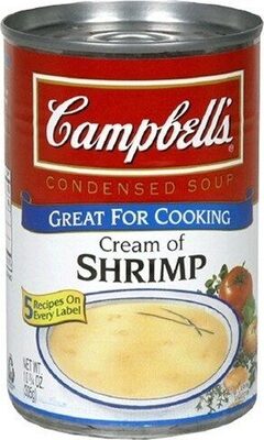Campbell's Condensed Cream of Shrimp Soup, 10.5 oz Can