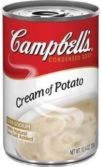 Campbell's Condensed Cream of Potato Soup, 10.5 oz Can