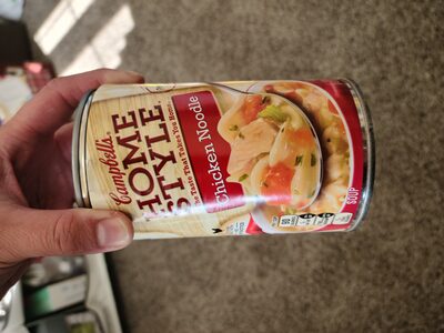 Campbell's Homestyle Soup, Chicken Noodle Soup, 18.6 Oz Can