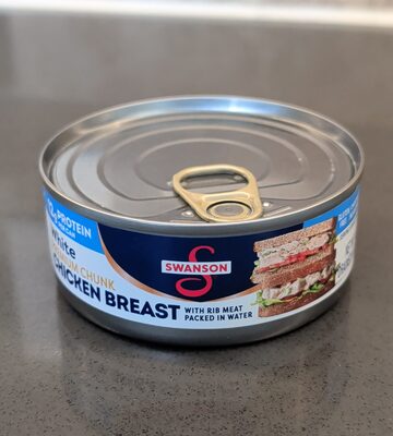 Swanson White Premium Chunk Canned Chicken Breast in Water, 4.5 OZ Can