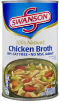 Swanson 100% Natural Chicken Broth, 49.5 Oz Can