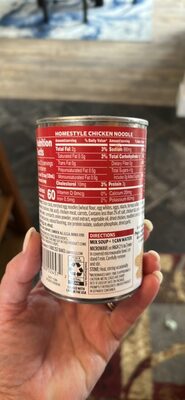 Campbell's Condensed Homestyle Chicken Noodle Soup, 10.5 oz Can