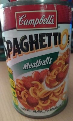 Campbell's, Spaghettios With Meatballs
