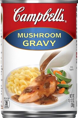 Campbell's Mushroom Gravy, 10.5 oz Can
