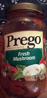 Prego Mushroom Pasta Sauce, 14 oz Jar