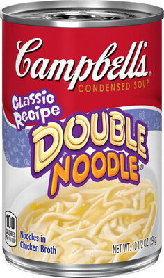 Campbell's Condensed Kids Double Noodle Soup, 10.5 oz Can