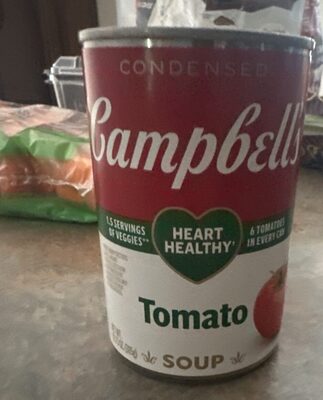 Campbell's Condensed Heart Healthy Tomato Soup, 10.75 oz Can