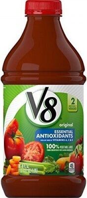 V8 Antioxidants Original 100% Vegetable Juice, 46 fl oz Bottle