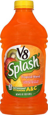 V8 Splash Tropical Blend Flavored Beverage, 64 fl oz Bottle