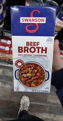 Swanson Beef Broth, 32 oz Carton