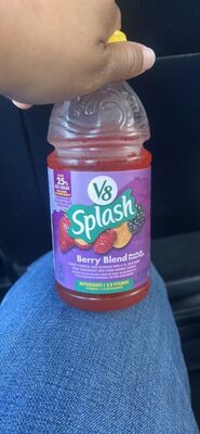 V8 Splash Berry Blend Flavored Beverage, 16 fl oz Bottle