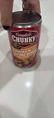 Campbell's Chunky Soup, Chicken and Sausage Gumbo, 18.8 oz Can
