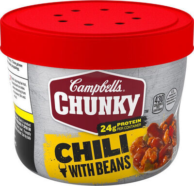 Campbell's Chunky Chili With Beans, 15.25 oz Bowl