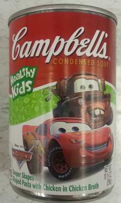 Campbell's Condensed Kids Soup, Disney Frozen Souper Shapes Pasta, 10.5 oz Can