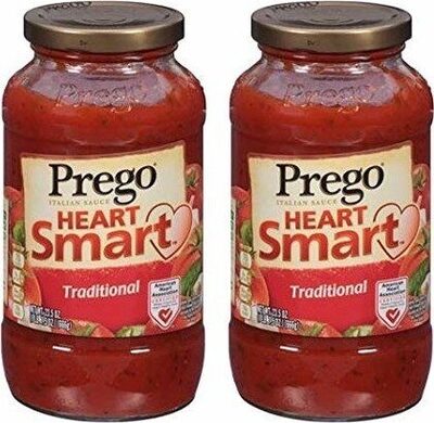 Prego Traditional Lower Sodium Pasta Sauce, 23.5 oz Jar