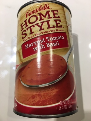 Campbell's Homestyle Soup, Harvest Tomato Soup, 18.7 Oz Can