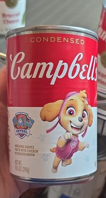 Campbell's Condensed Kids Soup, Paw Patrol Awesome Shapes Pasta, 10.5 oz Can