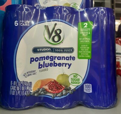 V8 Pomegranate Blueberry, 8 oz., 6 pack