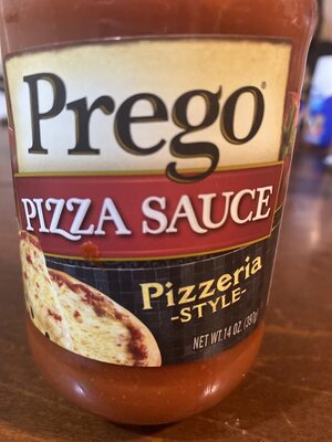 Prego Pizzeria Style Pizza Sauce, 14 oz Jar