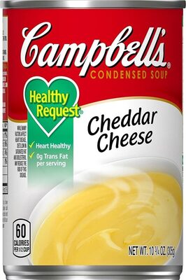 Campbell's Condensed Heart Healthy Cheddar Cheese Soup, 10.75 oz Can