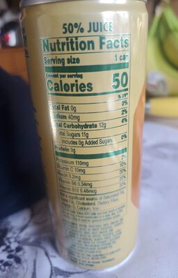 V8 Energy Peach Mango Energy Drink, 8 fl oz Can