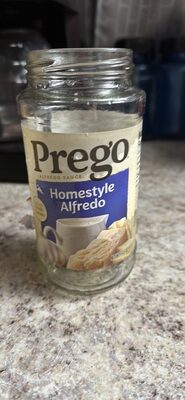 Prego Homestyle Alfredo Pasta Sauce, 14.5 oz Jar