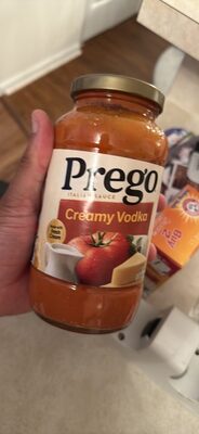 Prego Creamy Vodka Pasta Sauce, 24 oz Jar