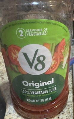 V8, 100% Vegetable Juice, Original, Original