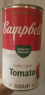 Campbell's Condensed Heart Healthy Tomato Soup, 23.2 oz Family Size Can