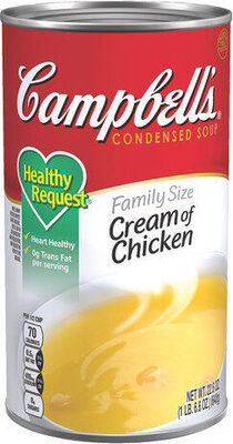 Campbell's Condensed Heart Healthy Cream of Chicken Soup, 22.6 oz Family Size Can