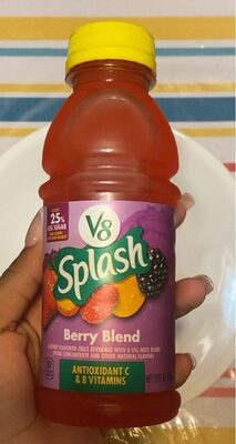 V8 Splash Berry Blend Flavored Beverage, 96 fl oz Bottle