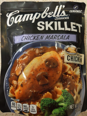 Campbell's Cooking Sauces, Savory Marsala, 11 Oz Pouch