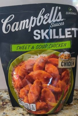 Campbell's Cooking Sauces, Tangy Sweet and Sour, 11 Oz Pouch