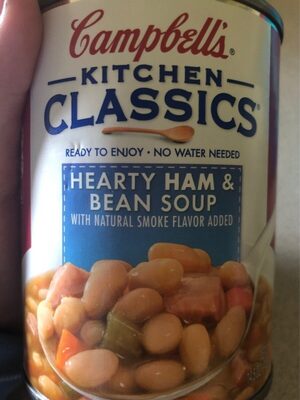 Campbell's Kitchen Classics Hearty Ham & Bean Soup, 14.5 oz. Can