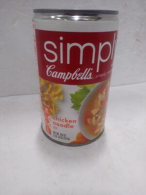 Simply Campbell's Chicken Noodle, 18.6 oz Can