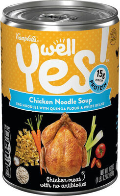 Campbell's Well Yes! Chicken Noodle Soup, 16.2 Oz Can