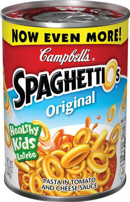 SpaghettiOs Original Canned Pasta, 15.8 oz Can