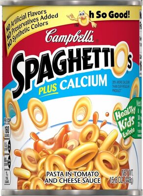 SpaghettiOs Original Canned Pasta Plus Calcium, 15.8 oz Can